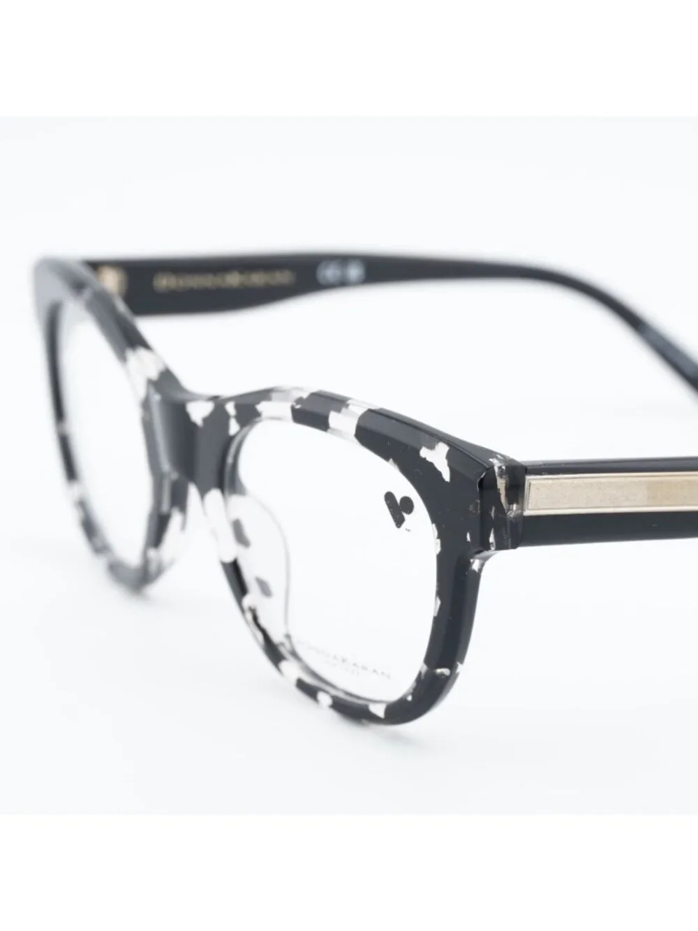 Donna Karan DO5018 010 Eyeglasses - Black Havana 49mm Cat Eye Frame